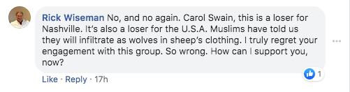 Carol Swain Visited a Mosque, and a Lot of Her Fans Are Pissed